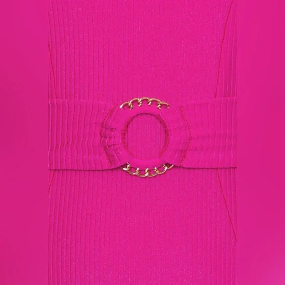 BECCA Monte Carlo Belted Rib One-Piece Swimsuit, Size Large, $158 - Picture 8 of 15